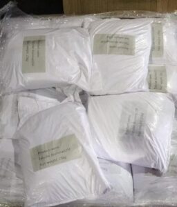 Two tons Tabular Alumina arrived at our Malaysia customer for rubber filler. News -1-