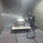 Can white corundum be used for sandblasting?