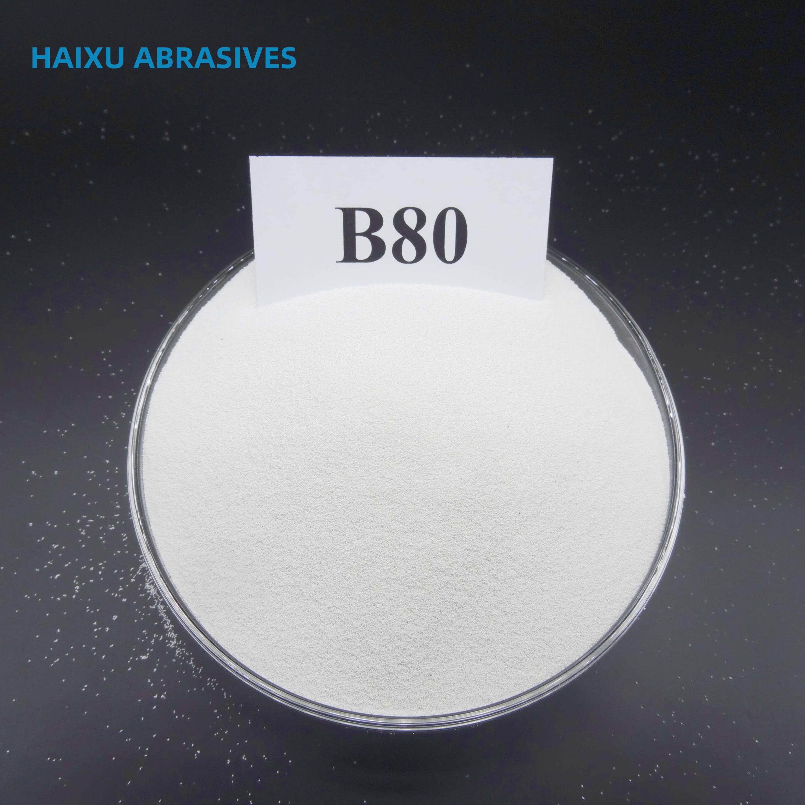 Ceramic sand blasting media